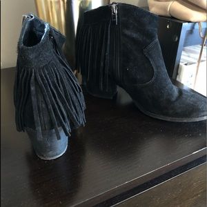 Marc Fisher Black Booties